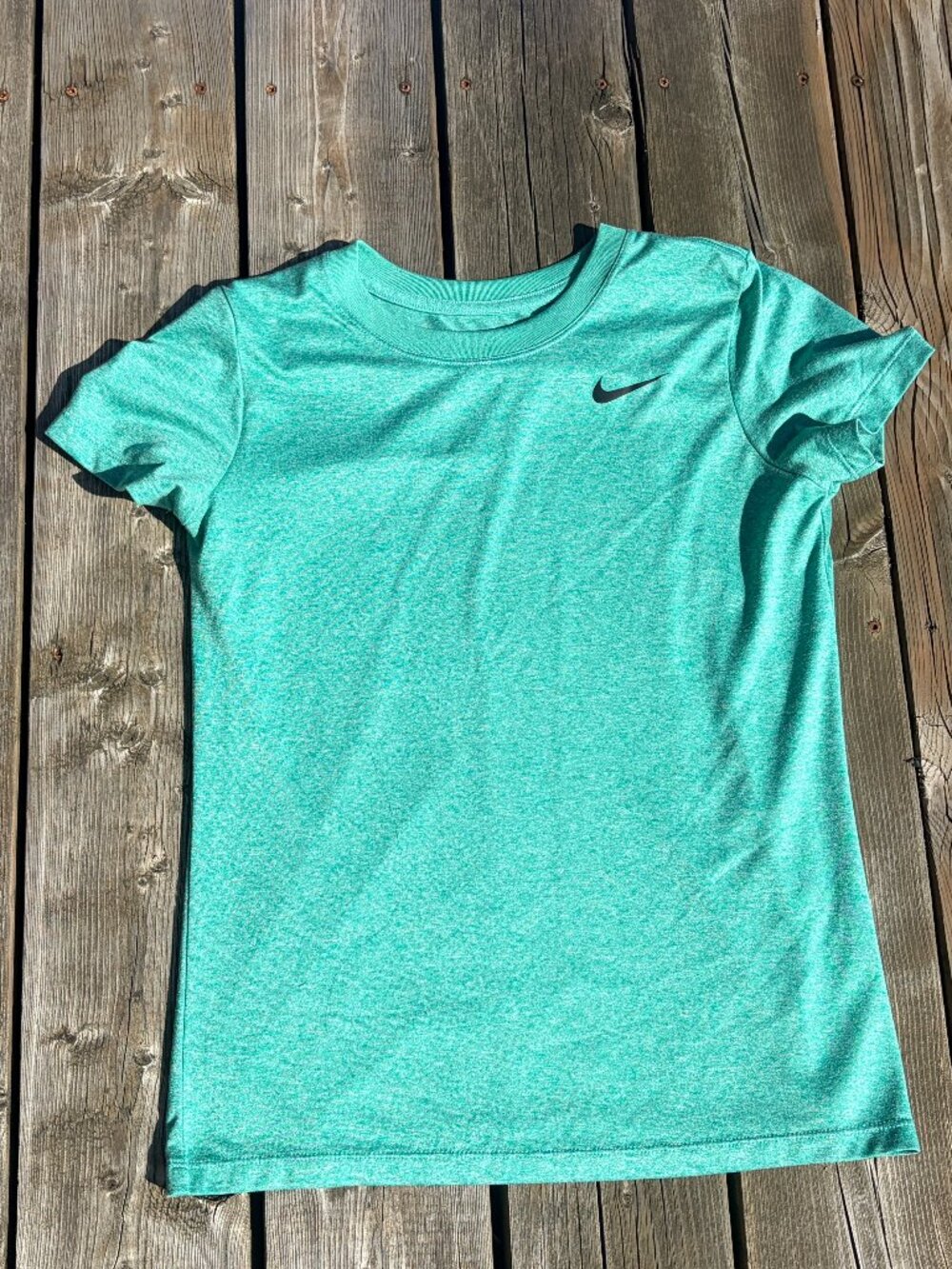 Nike Green T-Shirt in Size S